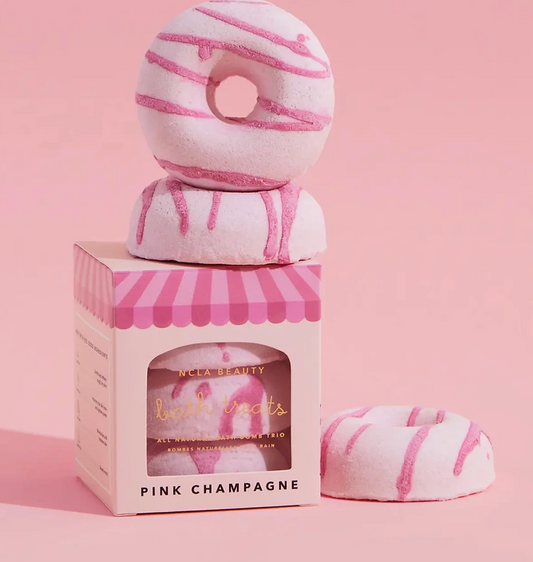 NCLA Beauty Pink Champagne Bathbombs