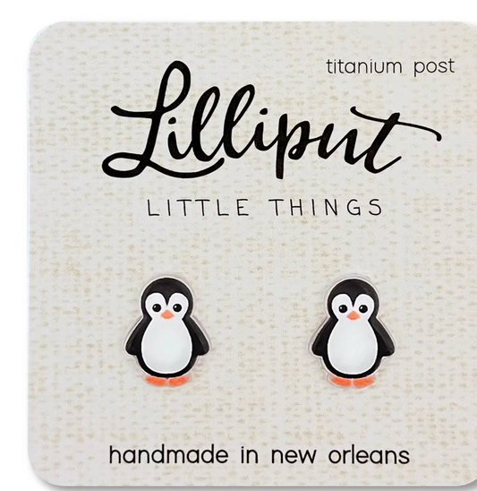 Lilliput LittleThings Penguin Earrings