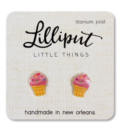 Lilliput Little Thing Ice Cream Earring