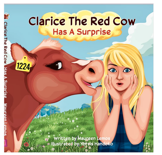 Clarice The Red Cow Has A Surprise Book