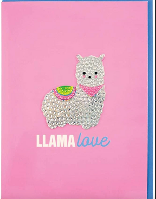 Iscream Llama Love Card