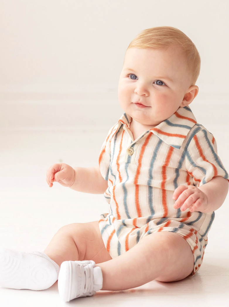 Beckett Bear Hermosa Romper