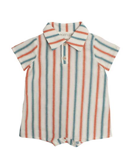 Beckett Bear Hermosa Romper