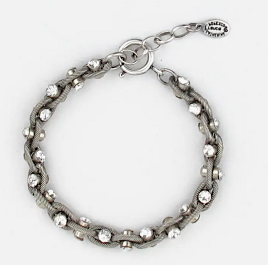 La Vie Parisienne Skyler Silver Bracelet