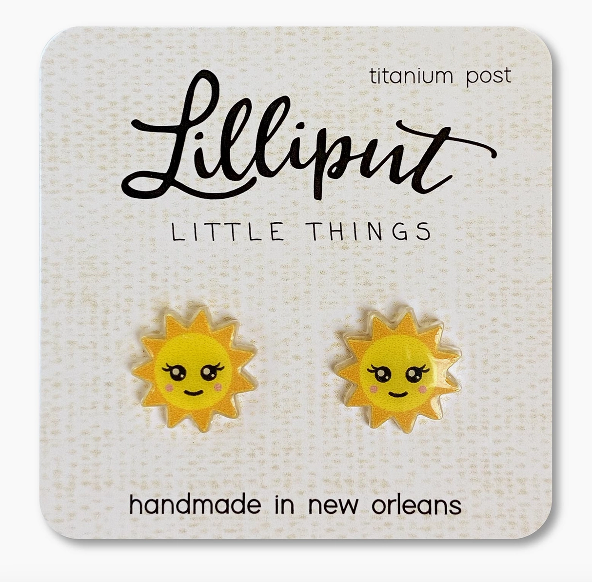 Lilliput Little Things Happy Sunshine Earrings