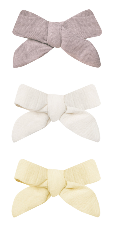 Quincy Mae Bow Clip Set of 3