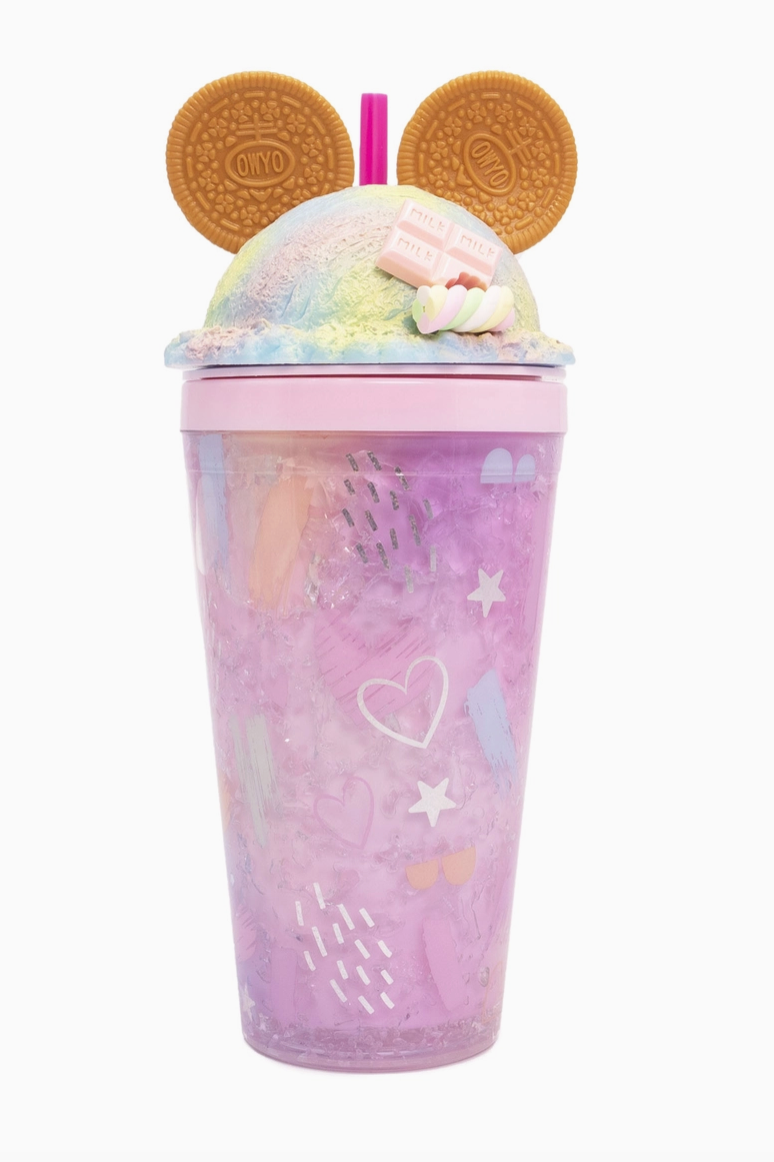 Cookie Mouse Ear Sweets Rainbow Tumbler