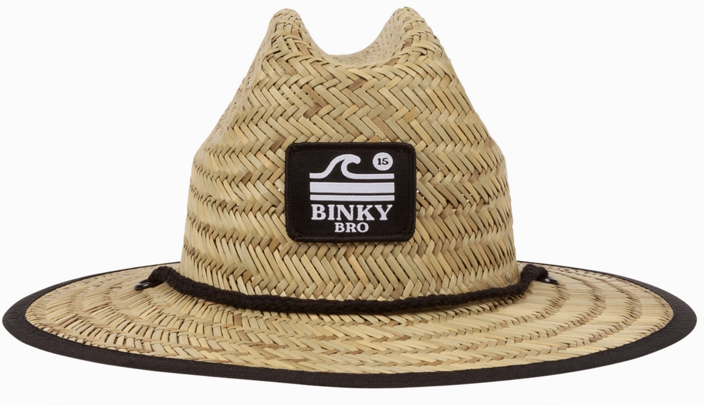 Binky Bro Retro Barney Patrol Straw Sun Hat
