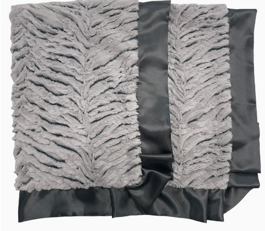 Ziggy Grey Blanket