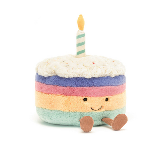 Amuseables Rainbow Birthday Cake