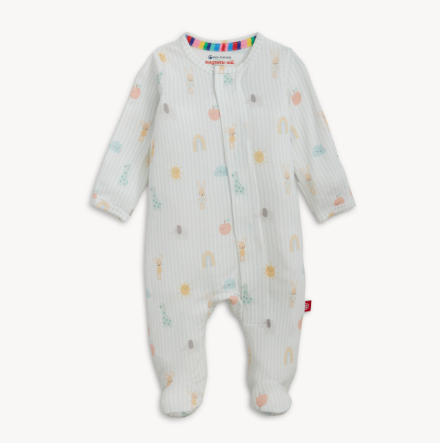 Lullaby Sky Blue Modal Magnetic Footie