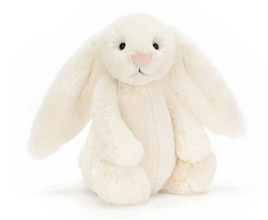 Jellycat Bashful Cream Bunny - Small