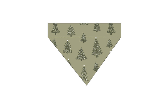 Holiday Thermal Pet Bandana-Twinkle Tree
