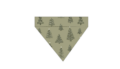 Holiday Thermal Pet Bandana-Twinkle Tree