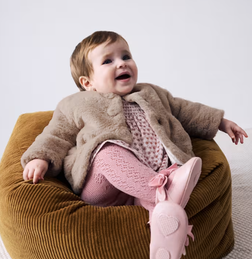 Girl Faux Fur Coat
