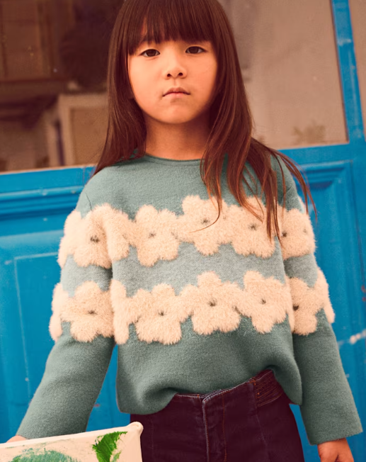 Floral Sweater