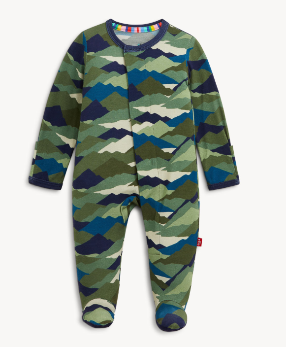 Camo Peak Modal Footie