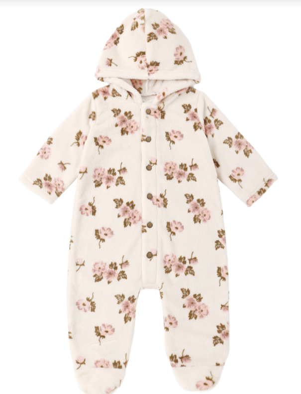 FLEECE JUMPSUIT ROSE GARDEN