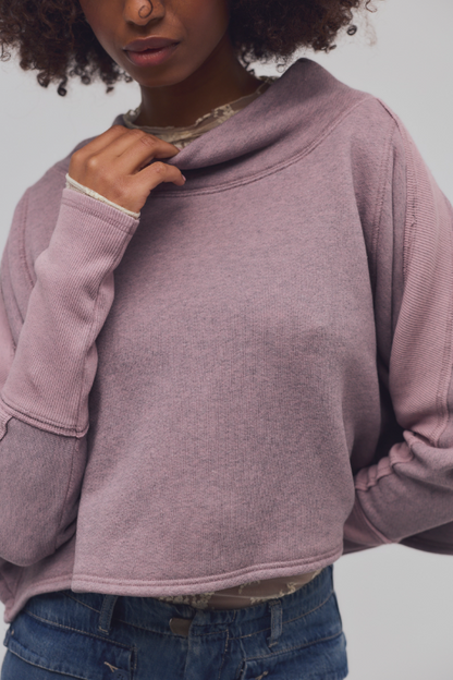 MY GIRL PULLOVER in Deville Mauve