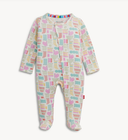 Itty Bitty Knitty Modal Footie
