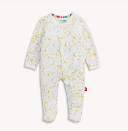 Star Signs Blue Modal Footie