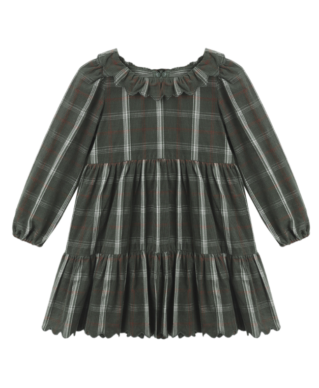 FRAN DRESS HOLIDAY PLAID
