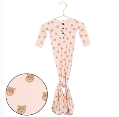 Honey Knotted Gown