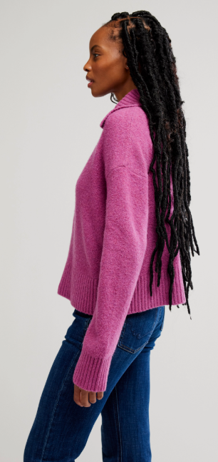 Trading Up Polo in Magenta Haze