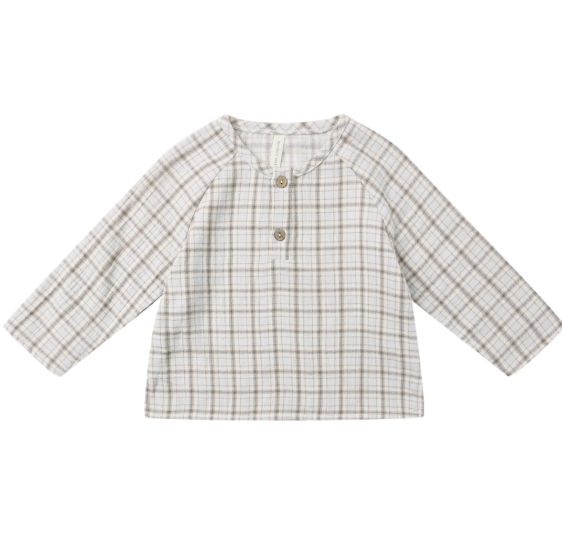 Zion Blue Plaid Shirt