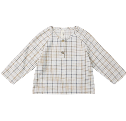 Zion Blue Plaid Shirt