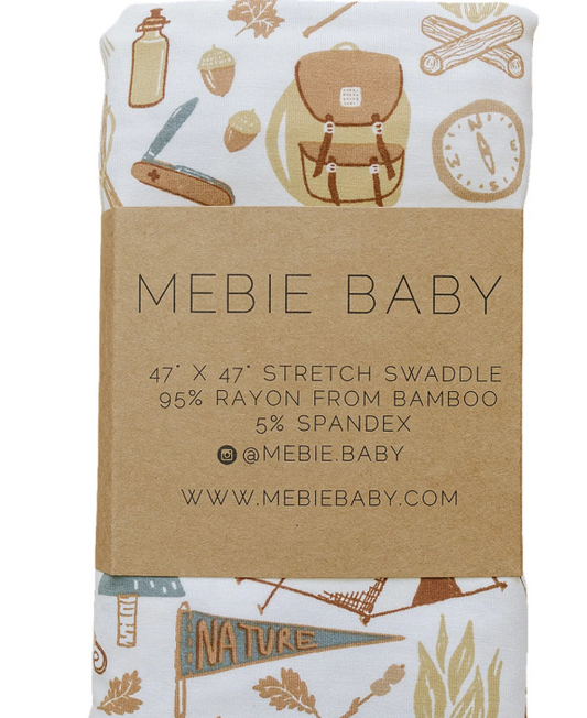 Camping Trip Bamboo Stretch Swaddle