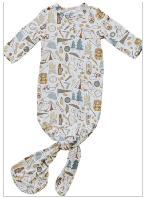 Camping Trip Bamboo Knot Gown