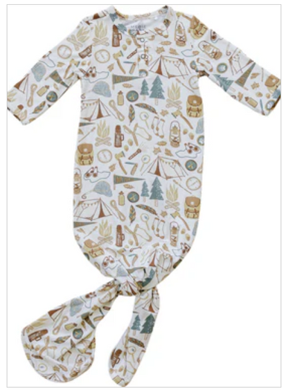 Camping Trip Bamboo Knot Gown