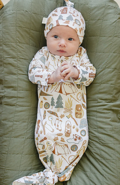 Camping Trip Bamboo Knot Gown