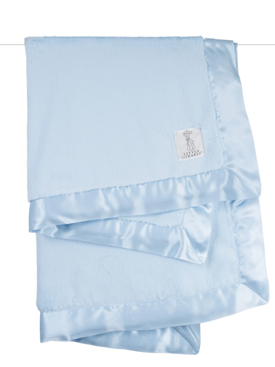 Luxe Baby Blanket - Little Giraffe 29" x 35"