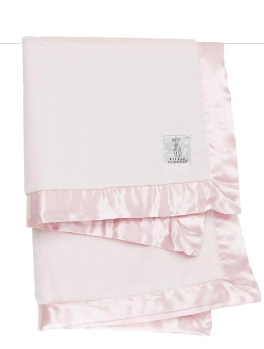 Luxe Baby Blanket - Little Giraffe 29" x 35"