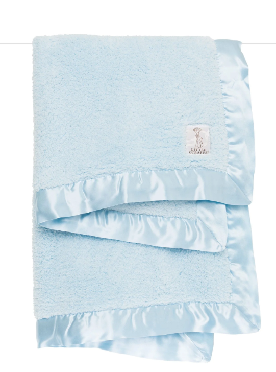 Chenille Baby Blanket by Little Giraffe