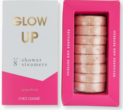 Glow Up - Aromatherapy Shower Steamers - Grapefruit - Set of 8