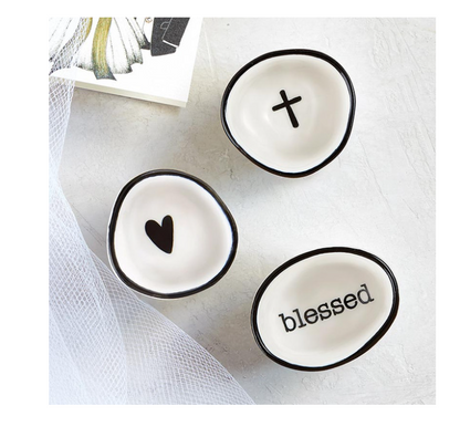 Porcelain Ring Dish Heart