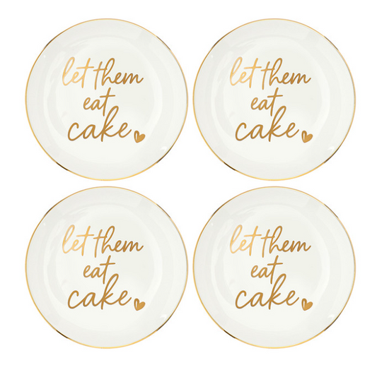 Ceramic Plate - Let Them Eat Cake