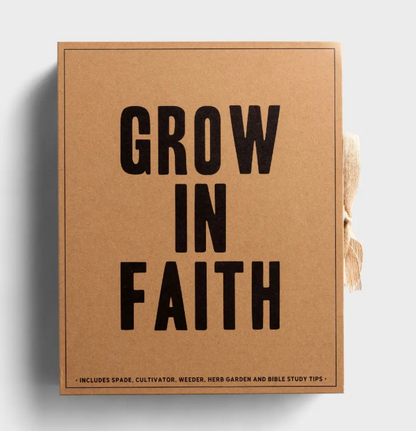 Garden Tool Box- Grow in Faith