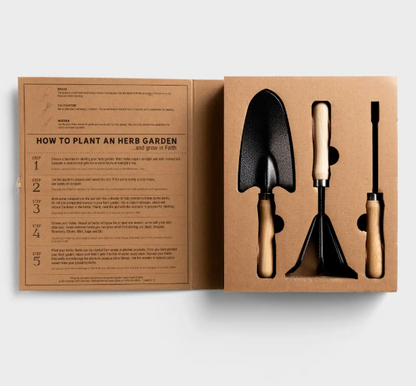 Garden Tool Box- Grow in Faith