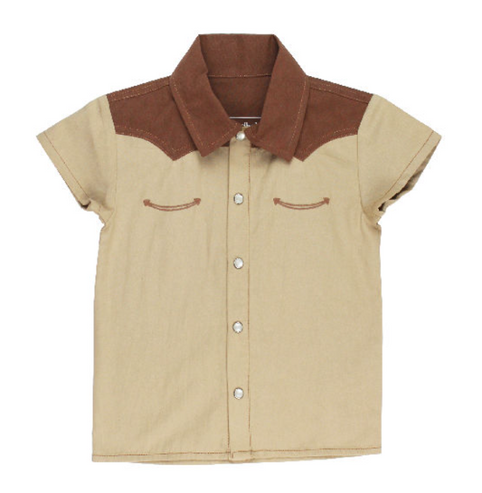 Kids' Western Button-Up Shirt