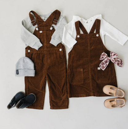 Brown Corduroy Dress