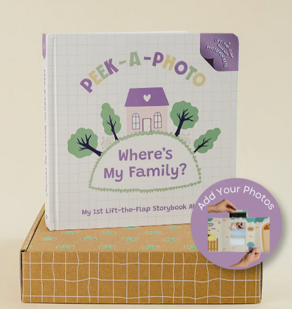 Interactive Photo Book "Where's My Family? - Lift-the-Flap