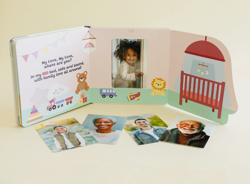 Interactive Photo Book "Where's My Family? - Lift-the-Flap