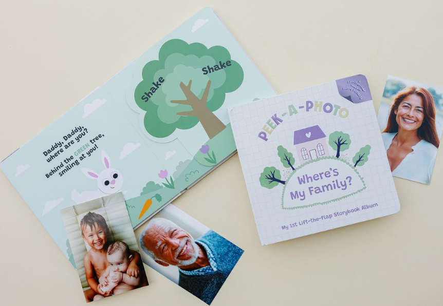 Interactive Photo Book "Where's My Family? - Lift-the-Flap