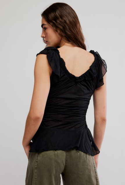 Blythe Vest in Black