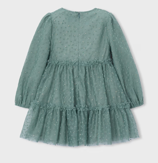 Tulle Printed Dress