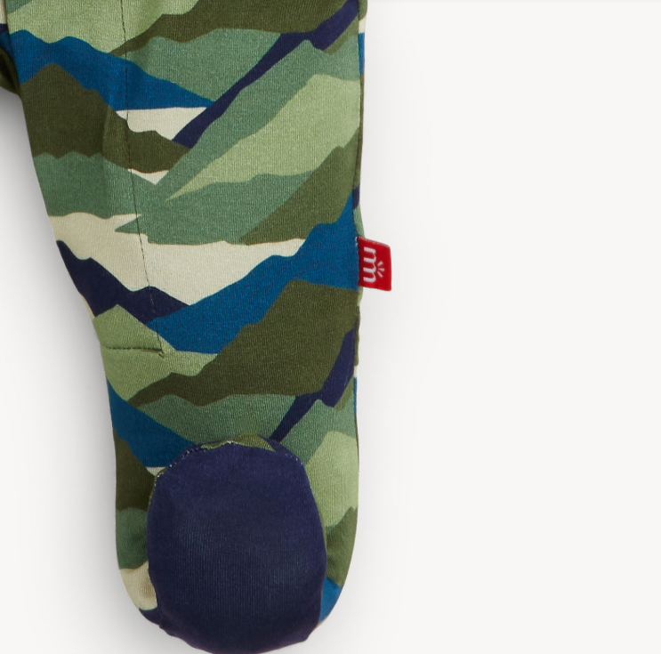Camo Peak Modal Footie